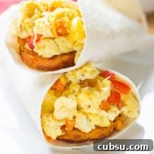 Simple Cheesy Breakfast Egg Bake Recipe 5 Veggie Hash Brown Breakfast Burrito