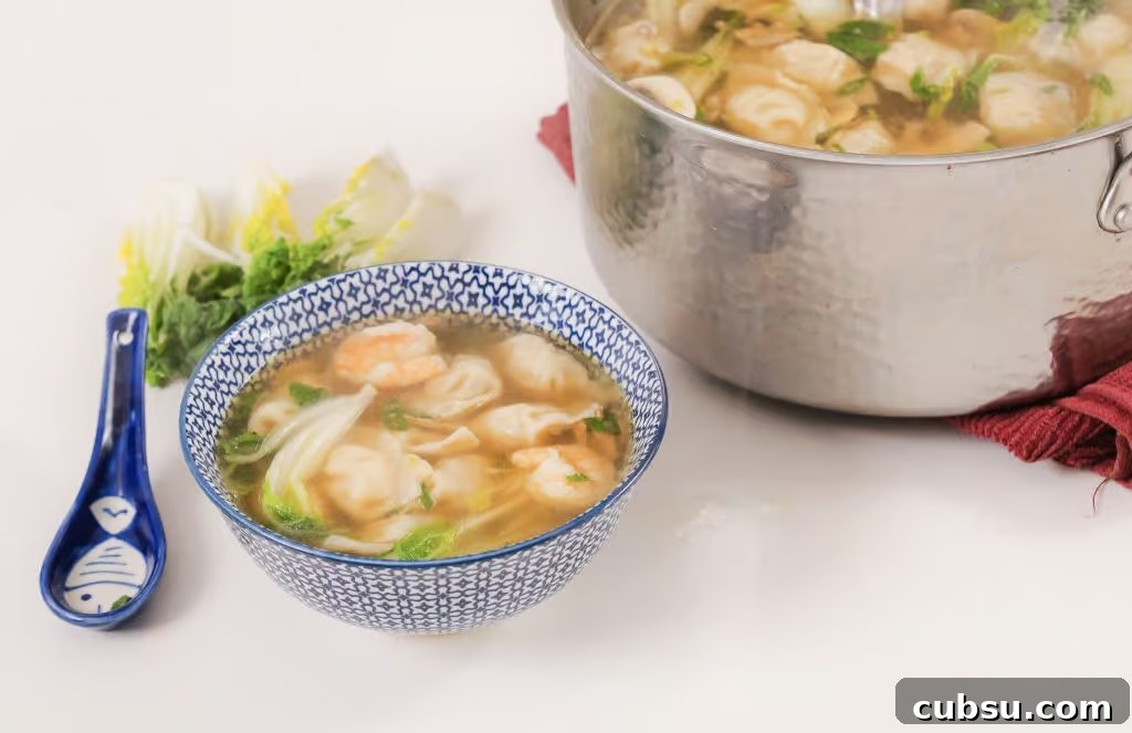 Authentic Homemade Wonton Soup Recipe with Savory Broth 6 img 9443 5