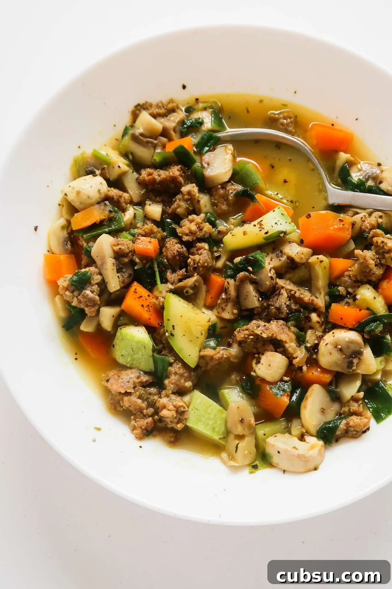 15 Low‑Carb Work Lunches to Prep Quickly and Stay Energized 14 ground turkey mushroom soup