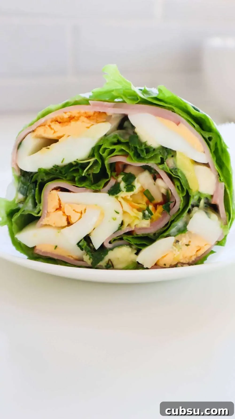 15 Low‑Carb Work Lunches to Prep Quickly and Stay Energized 15 These lettuce wraps with ham, egg and cheese are among my favorite high-protein low-carb lunch recipes. One of the best healthy lunch ideas!