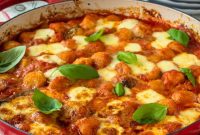 Gnocchi alla Sorrentina: Classic Tomato, Mozzarella and Basil