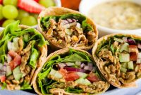 Spicy Lentil Wraps Recipe for Flavorful Lunch