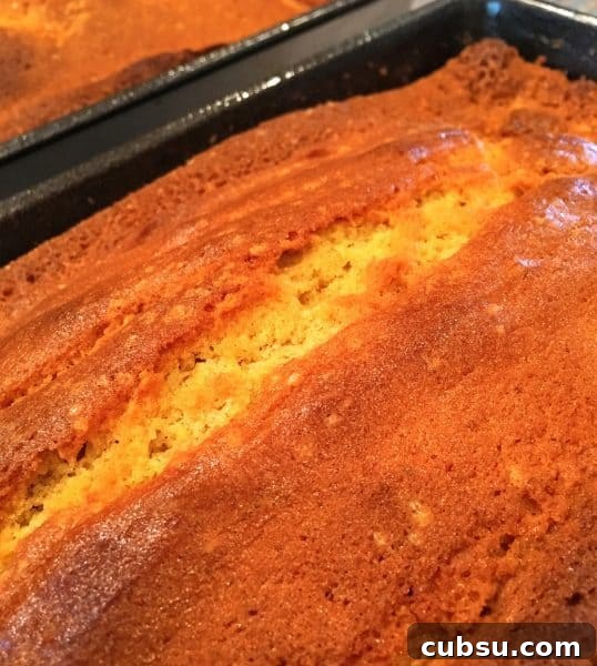Pumpkin Pound Cake Loaf