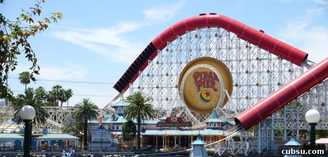 Pixar Pier entrance