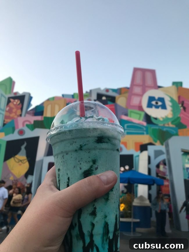 Monster mint shake