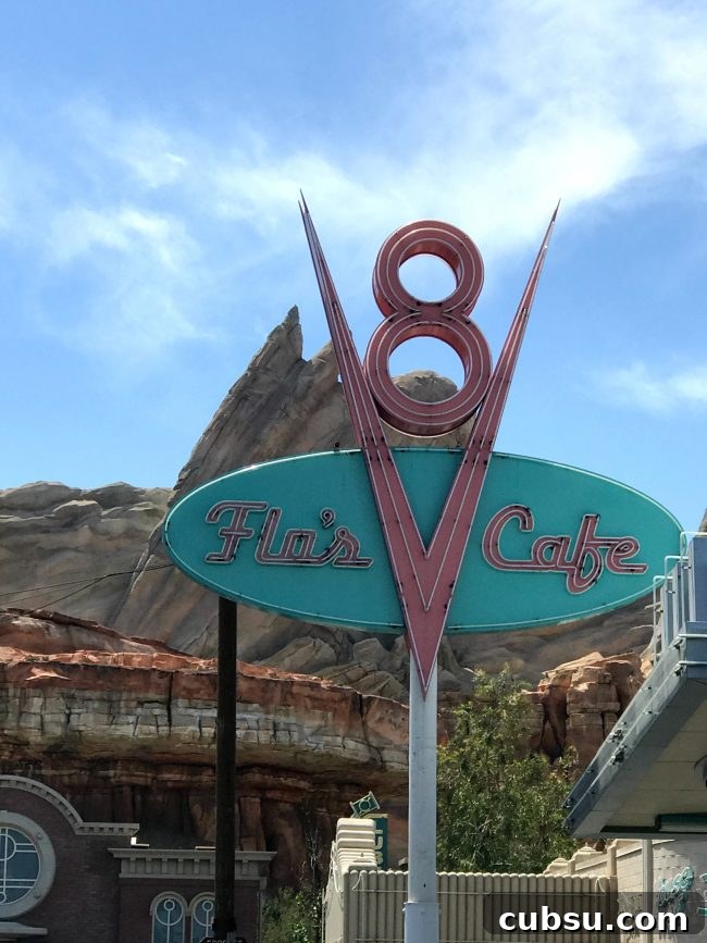Flo's V8 Cafe burger
