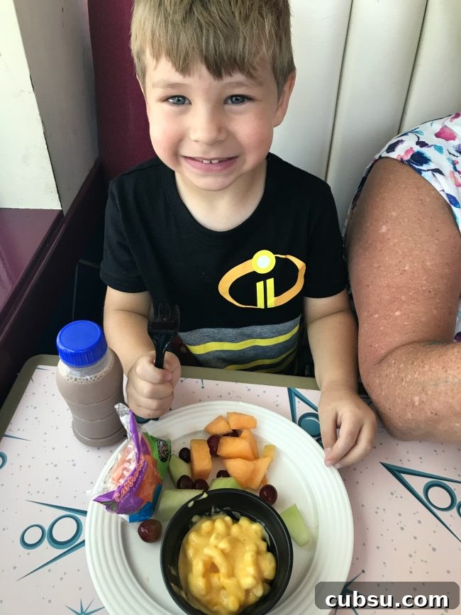 Kid's macaroni and cheese