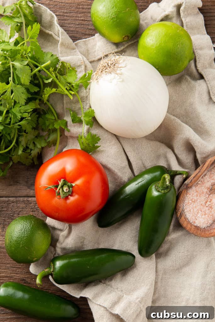 pico de gallo ingredients