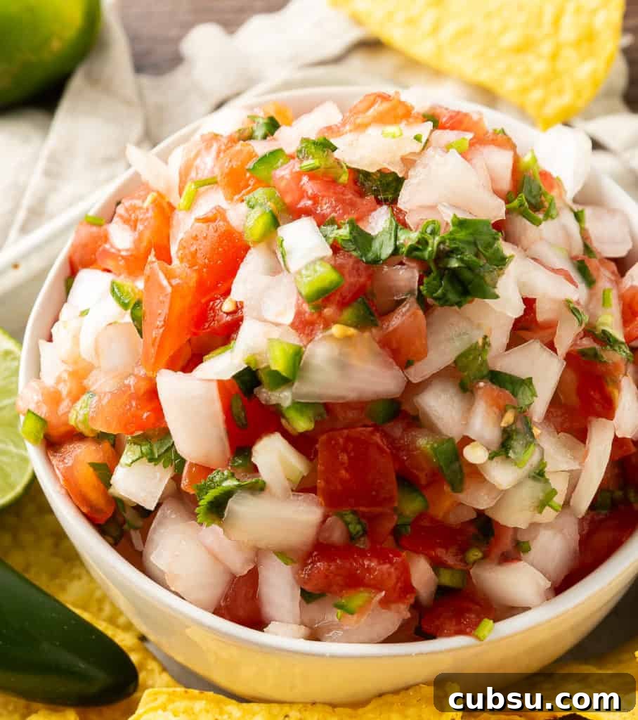 easy pico de gallo