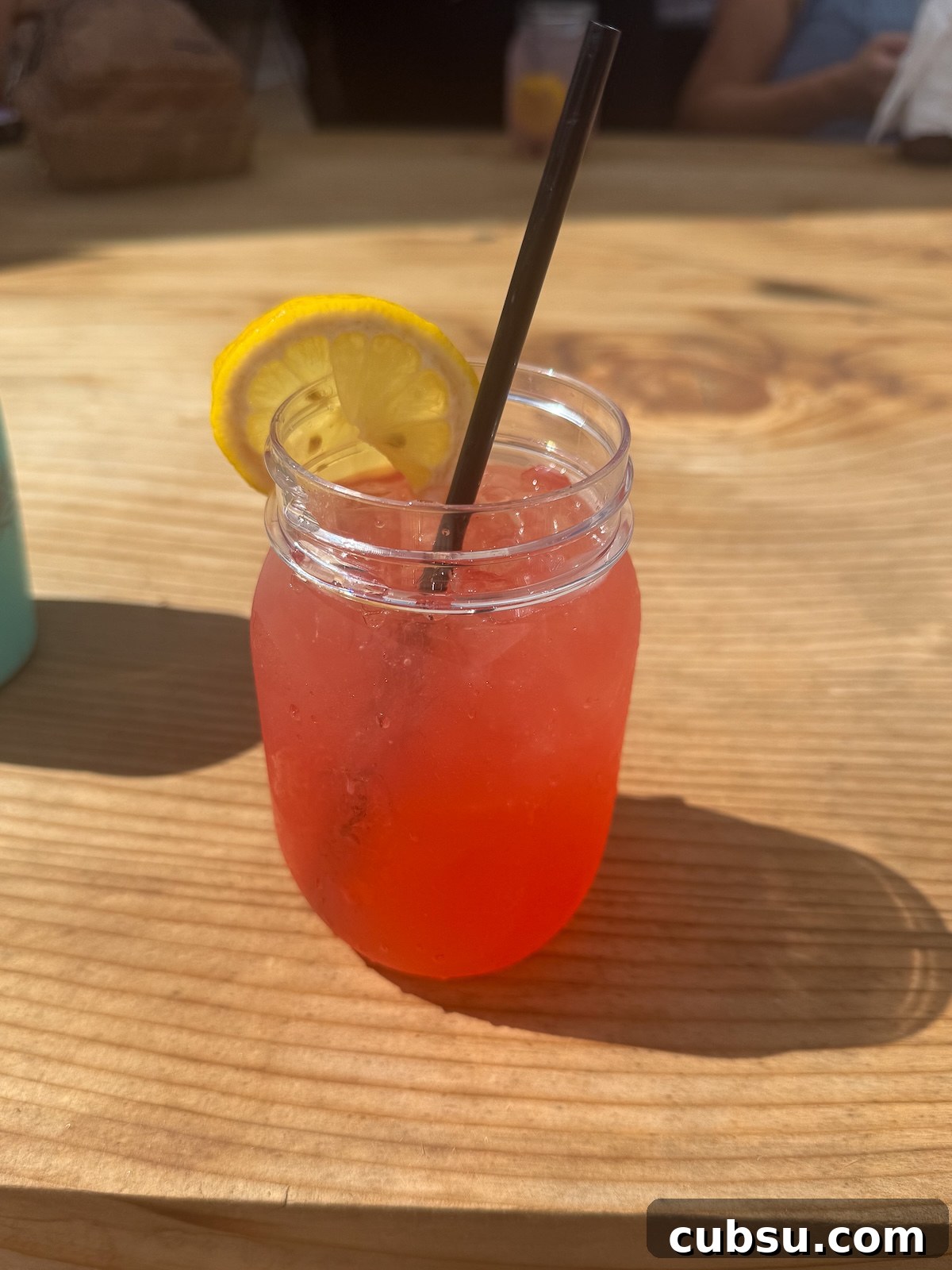 A refreshing craft cocktail from Ellis Motel at The Arbors during Round Top Antiques Week.